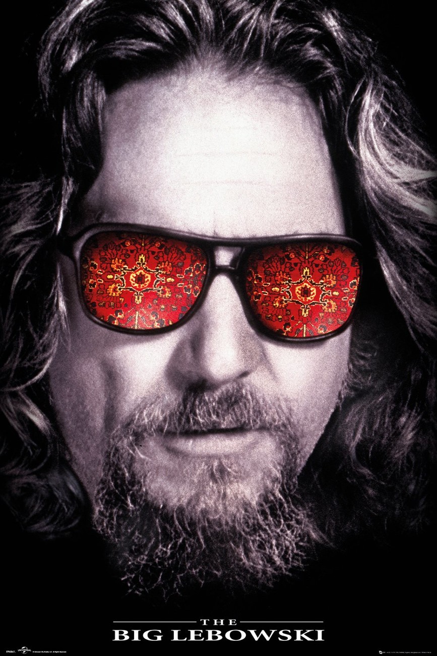 Poster, Quadro Il grande Lebowski The Dude Poster sul muro