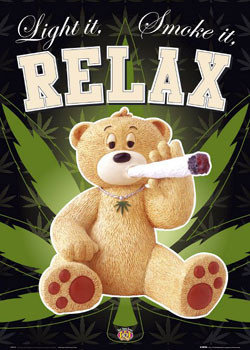 Poster Bad taste bears - relax | Wall Art | 3+1 FREE | UKposters