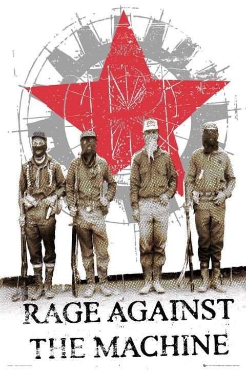 RAGE AGAINST THE MACHINE ポスター RAGE AGAINST the MACHINE Framed Poster, Melbourne, 2008 - Etsy