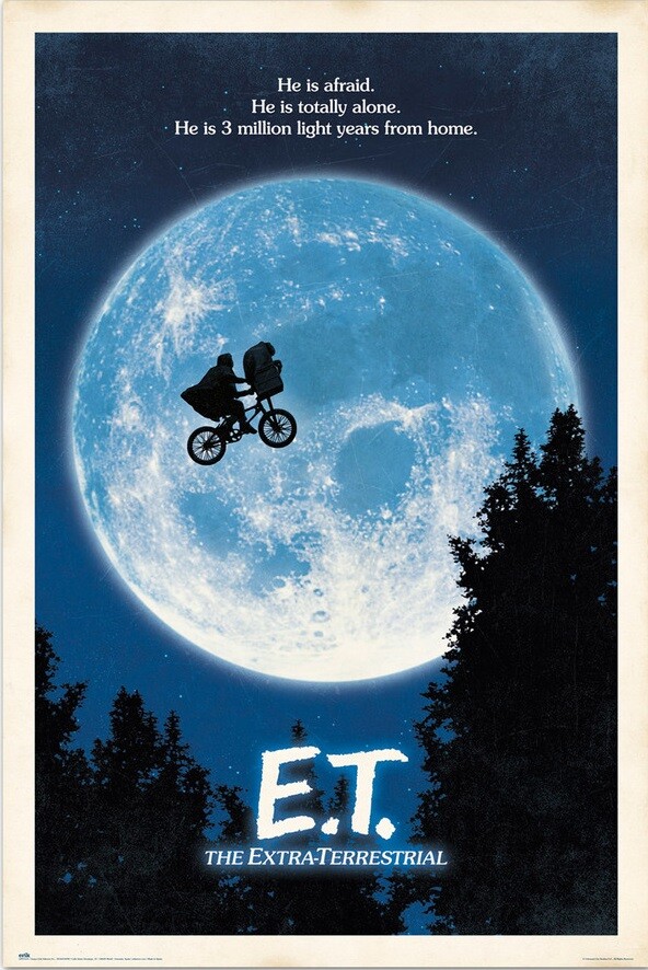 E.T. - The Extra-Terrestrial Poster, Affiche