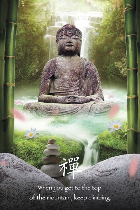 Affiche-poster Bouddha pour une ambiance Zen