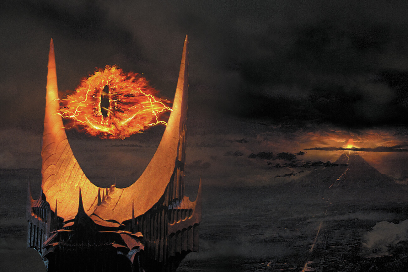 Poster, quadro El Señor de los Anillos - Eye of Sauron | Regalos, merch |  Posters