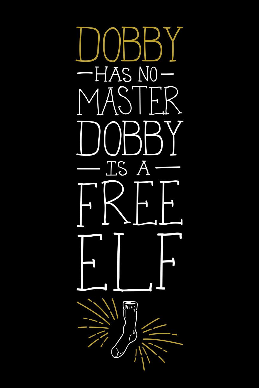 Impression d'art Harry Potter - Free Dobby