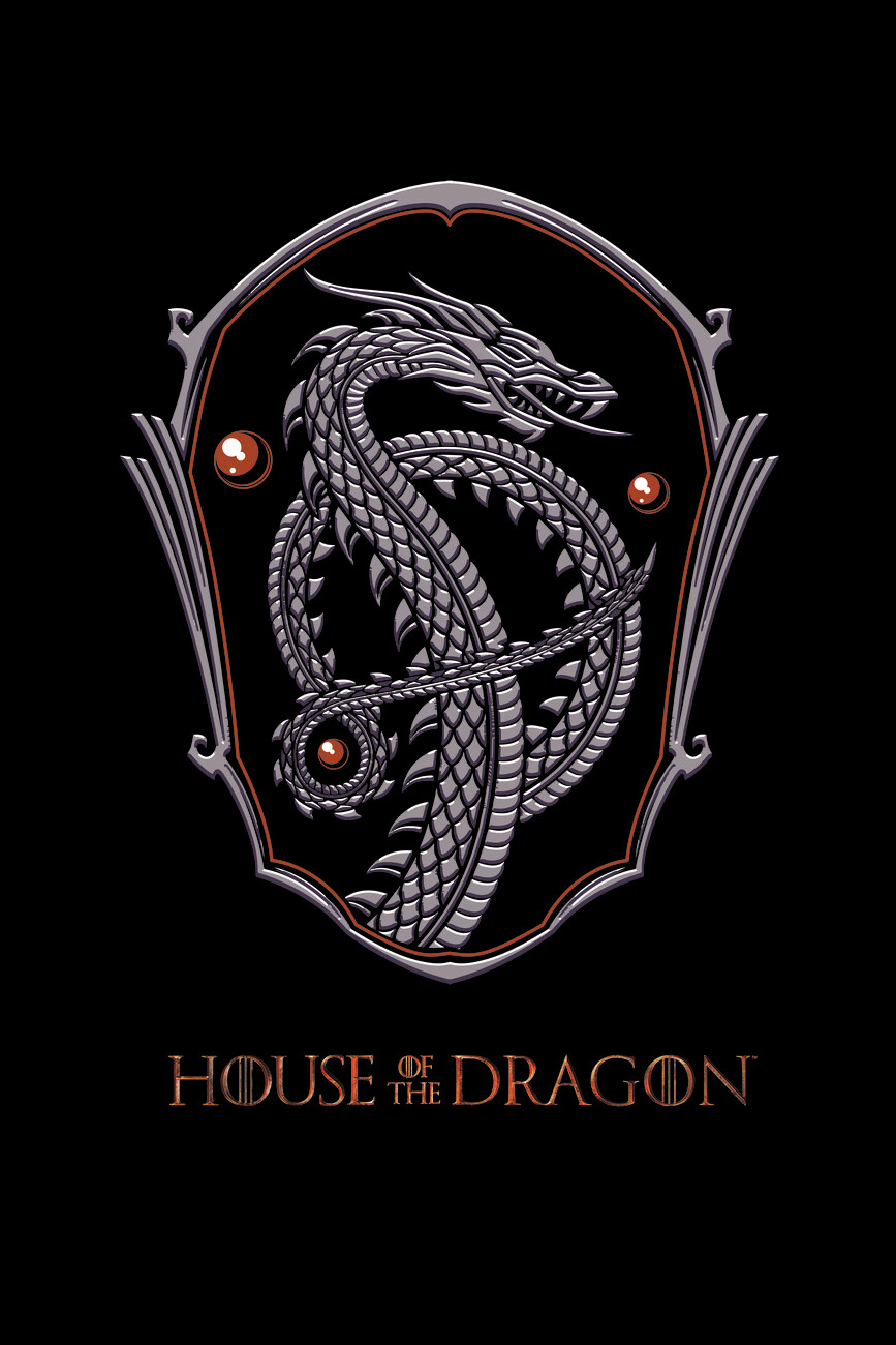 Poster, stampa House of Dragon - Dragon Shield, Regali & Merch