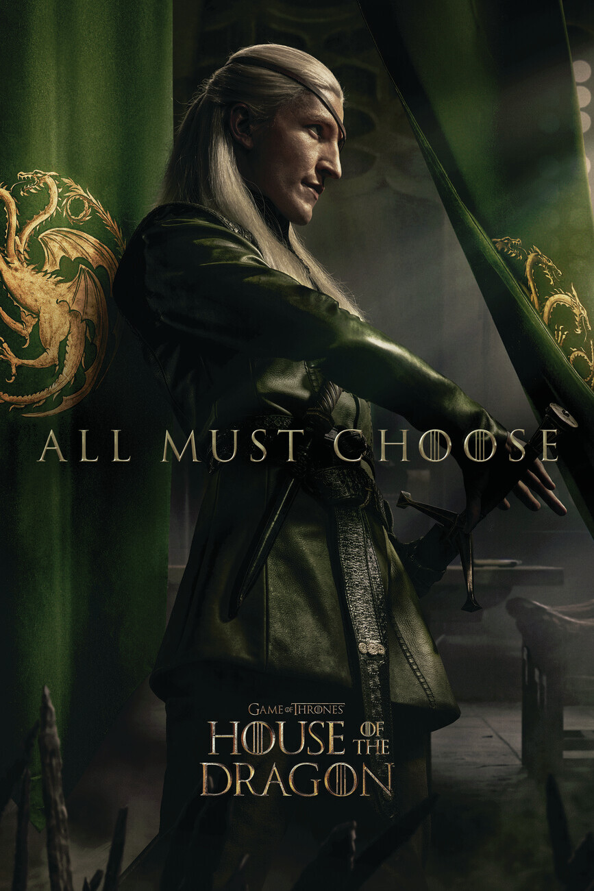 Poster, Bilde House of the Dragon - Aemond Targaryen | Merchandise |  Europosters