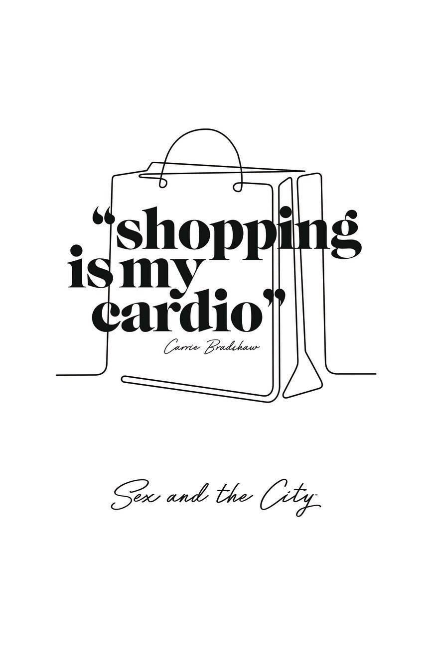 Wall Art Print Sex and The City - Cardio | Gifts & Merchandise | UKposters