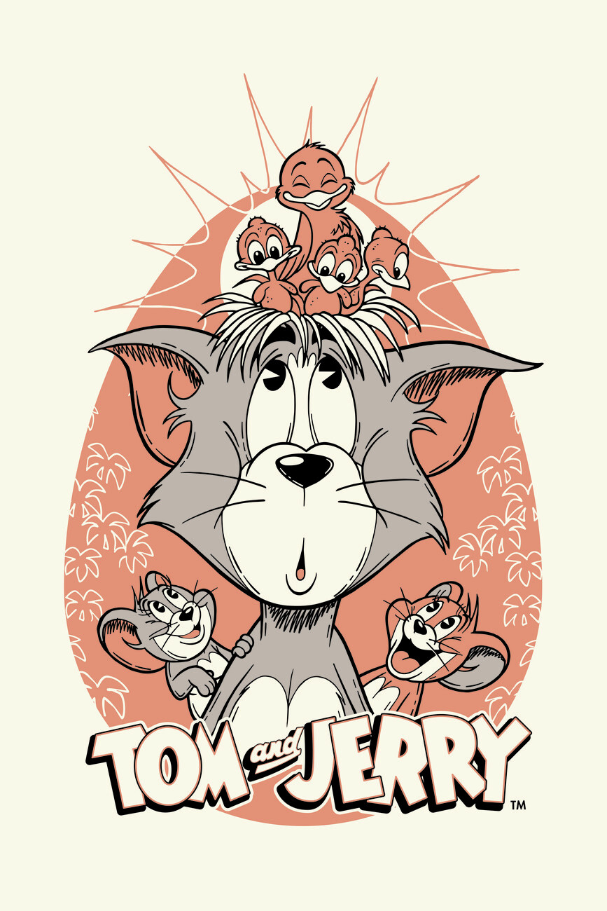 Poster, plakat Tom og Jerry - 80s | Gaver & Merch | Europosters