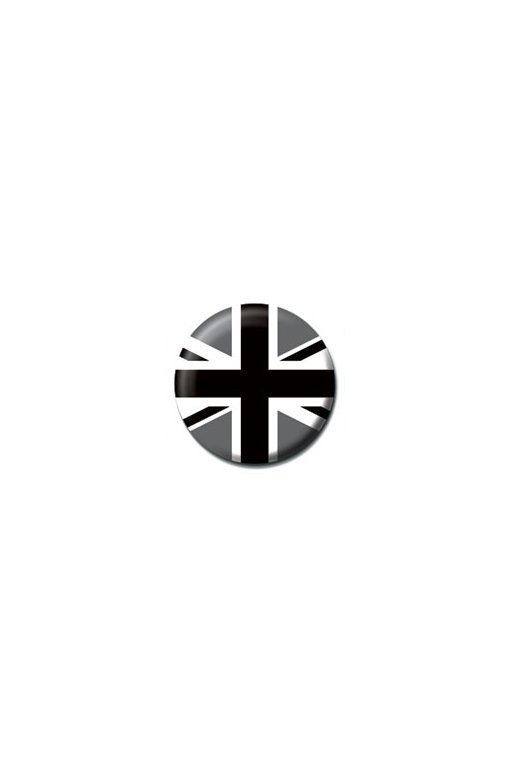 Spilla Rolling Stones – Union Jack – 2,5 Cm – Bottone Metallico - 4