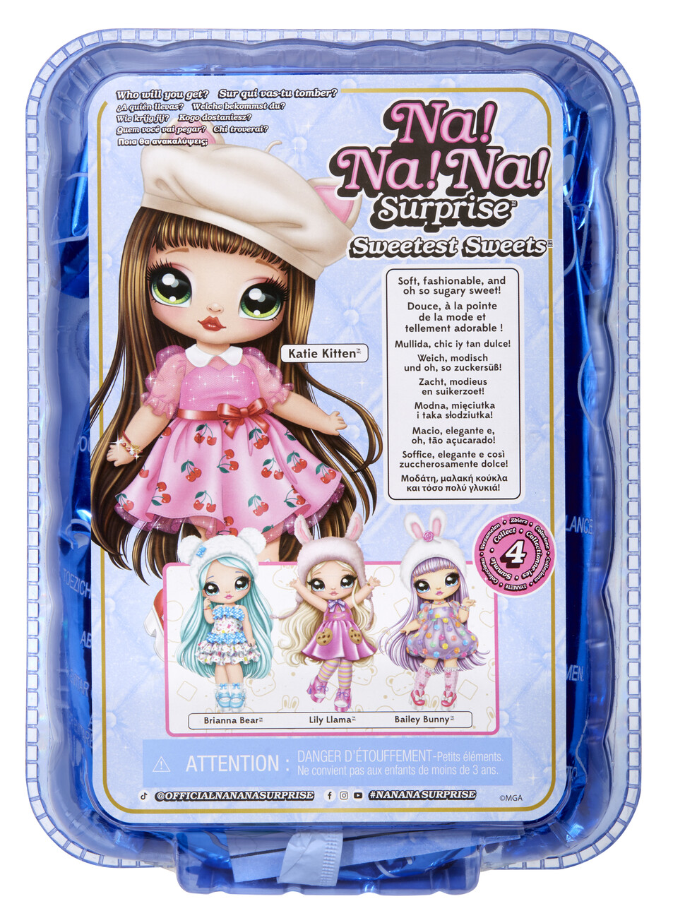 Bambola Na! Na! Na! Surprise Sweetest Sweets Doll Bailey Bunny - Main Image