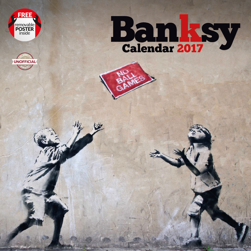Banksy Calendari da muro 2026 Compra su Europosters