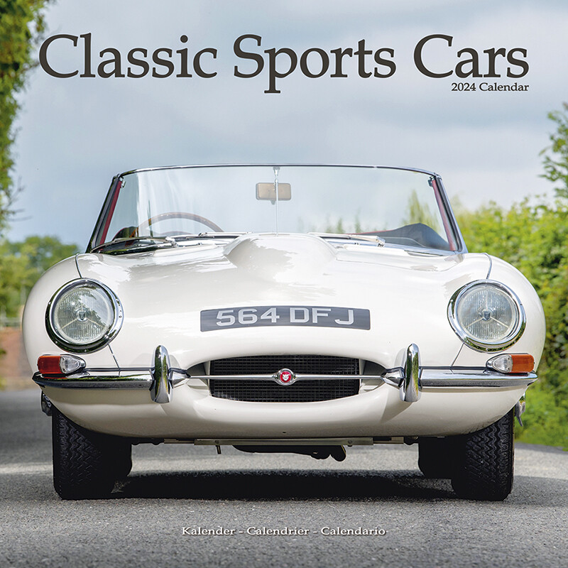 Classic Sports Cars - Calendari da muro 2024