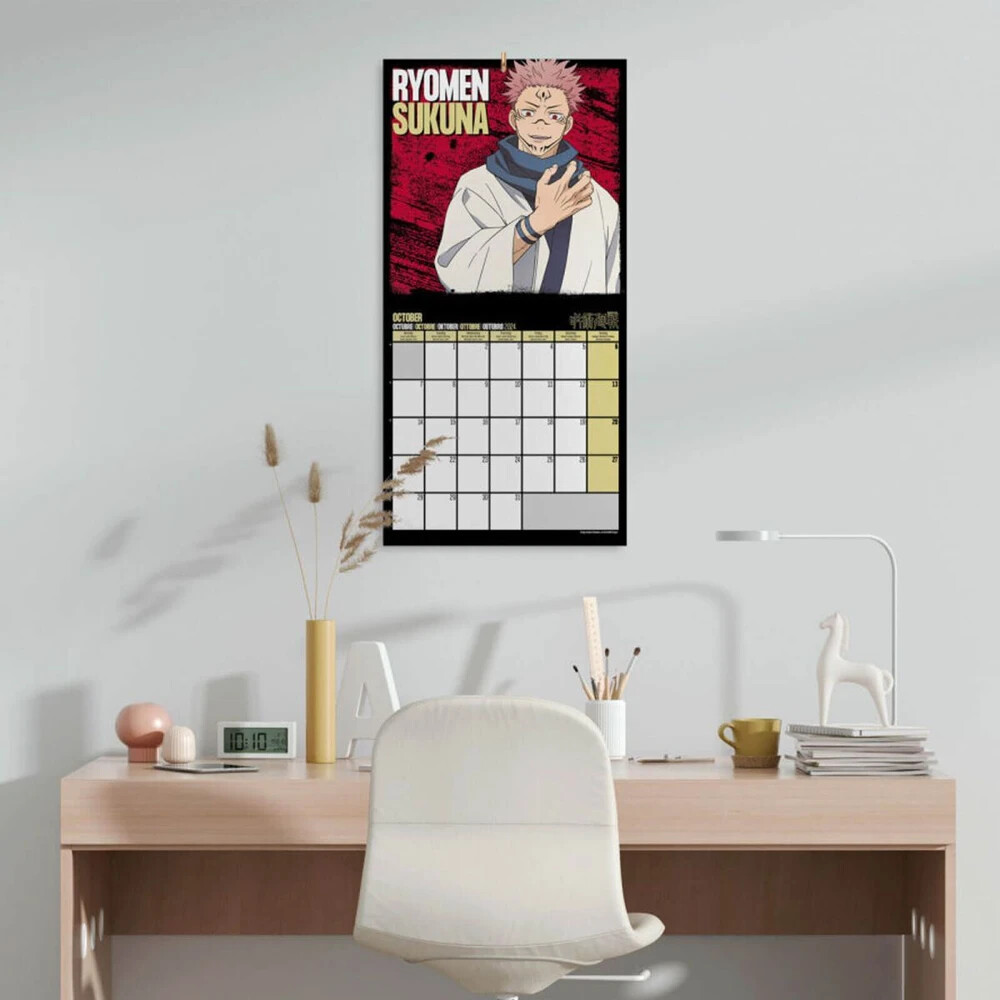 Jujutsu Kaisen Square Calendari da muro 2026 Compra su Europosters Jujutsu Kaisen Square Calendari da muro 2026 Compra su Europosters