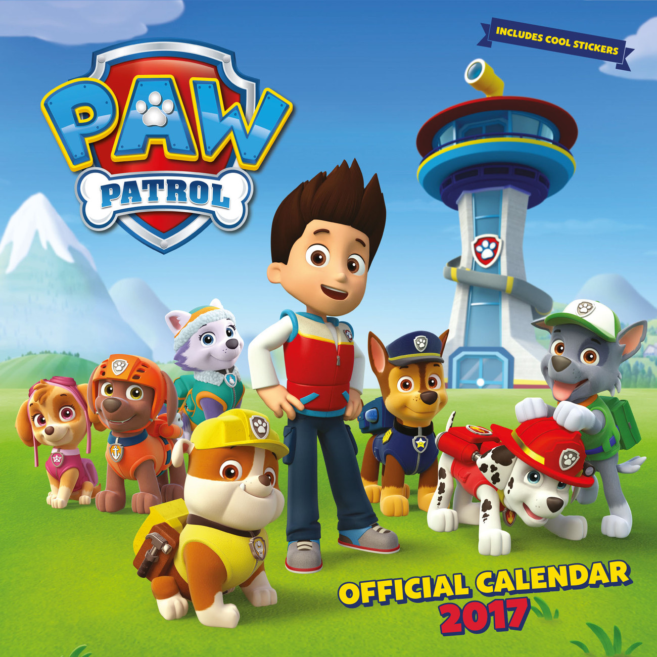 Paw Patrol - Calendari da muro 2017