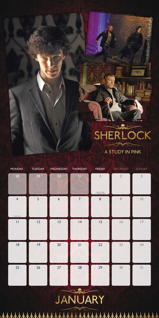 Calendario 2021 Sherlock EuroPosters.it