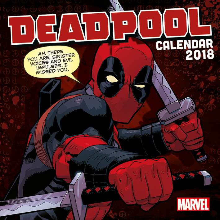 Deadpool Calendarios de pared Consíguelos en Eurposters.es