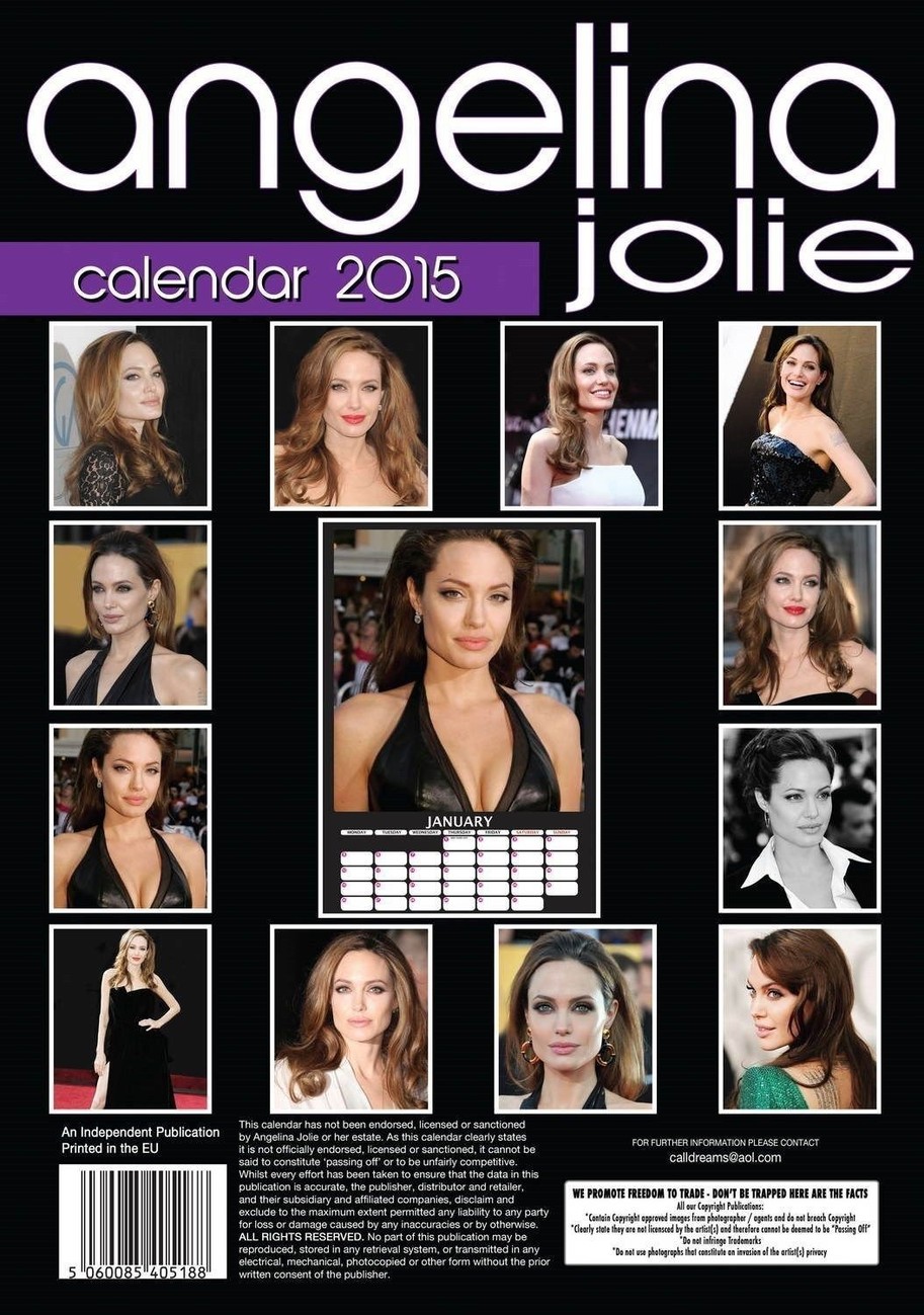 Angelina Jolie Calendarios de pared 2015 Consíguelos en Posters.es