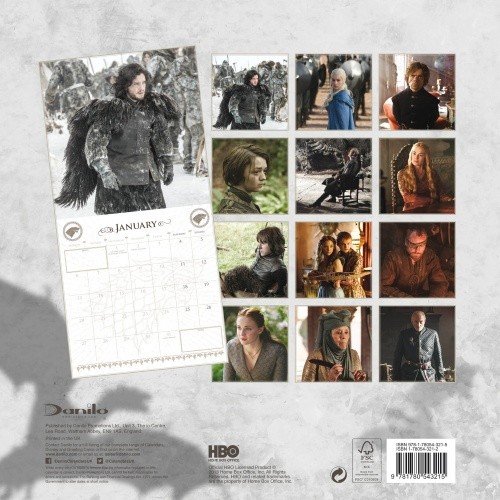 Calendar 2014 – GAME OF THRONES - Calendarios de pared 2024 ...