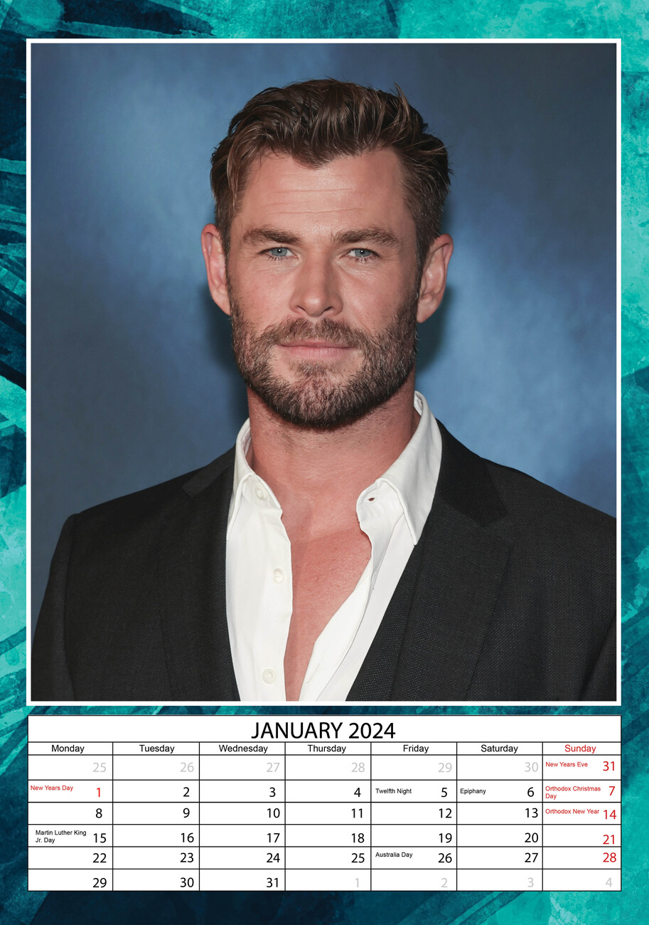 Chris hemsworth sem camisa