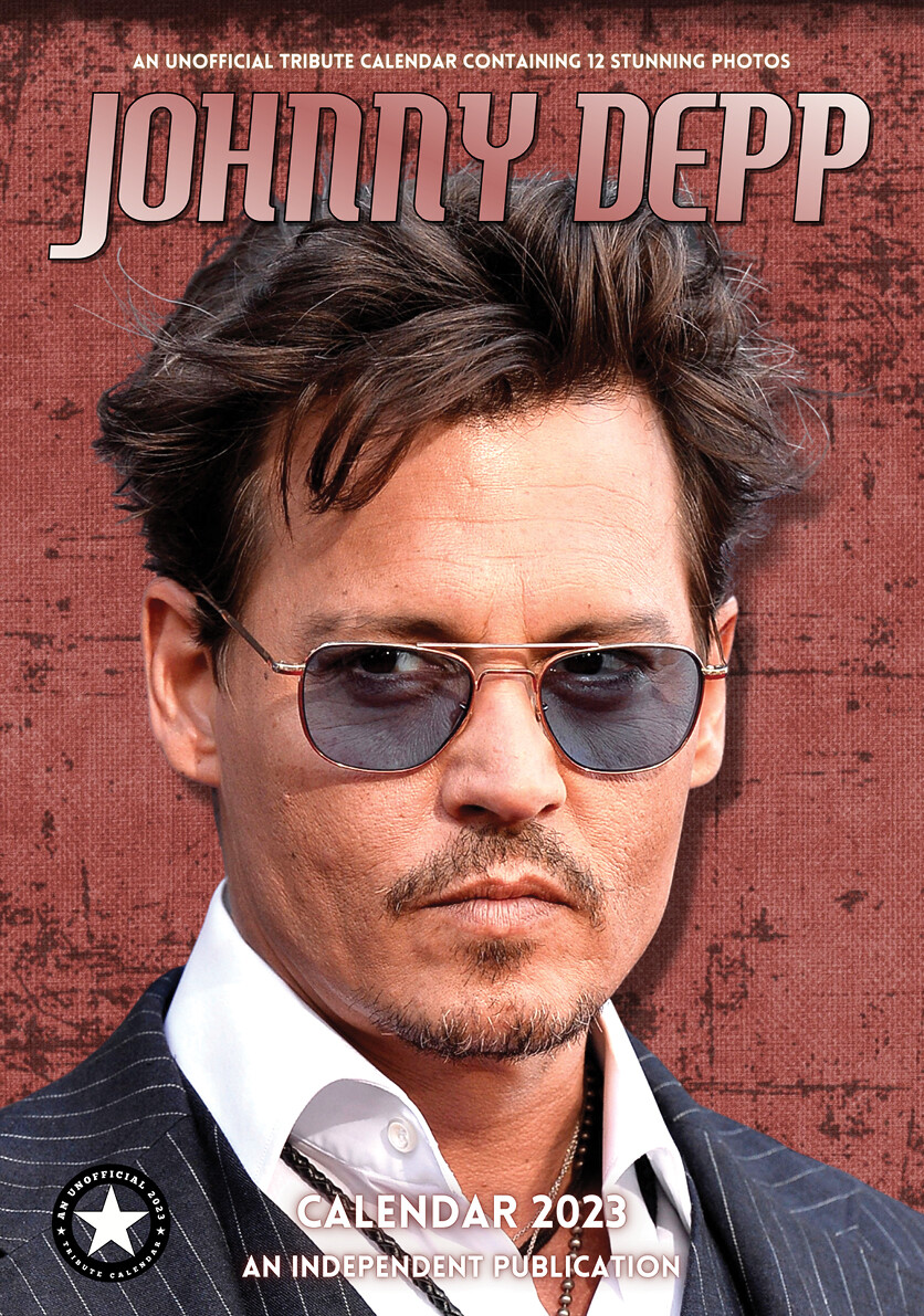 Johnny Depp Calendarios de pared 2024 Consíguelos en Posters.es