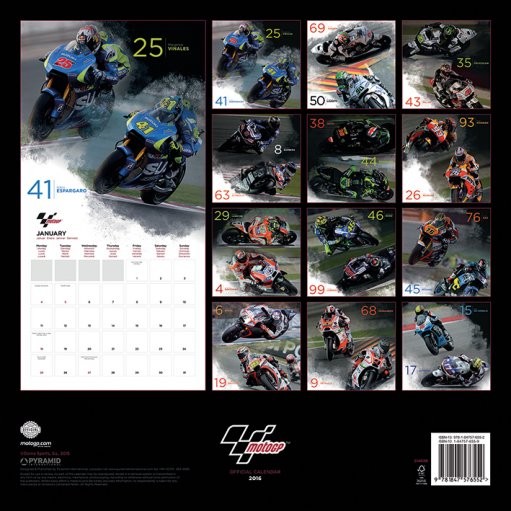 MotoGP - Calendarios De Pared 2016 | Consíguelos En Posters.es