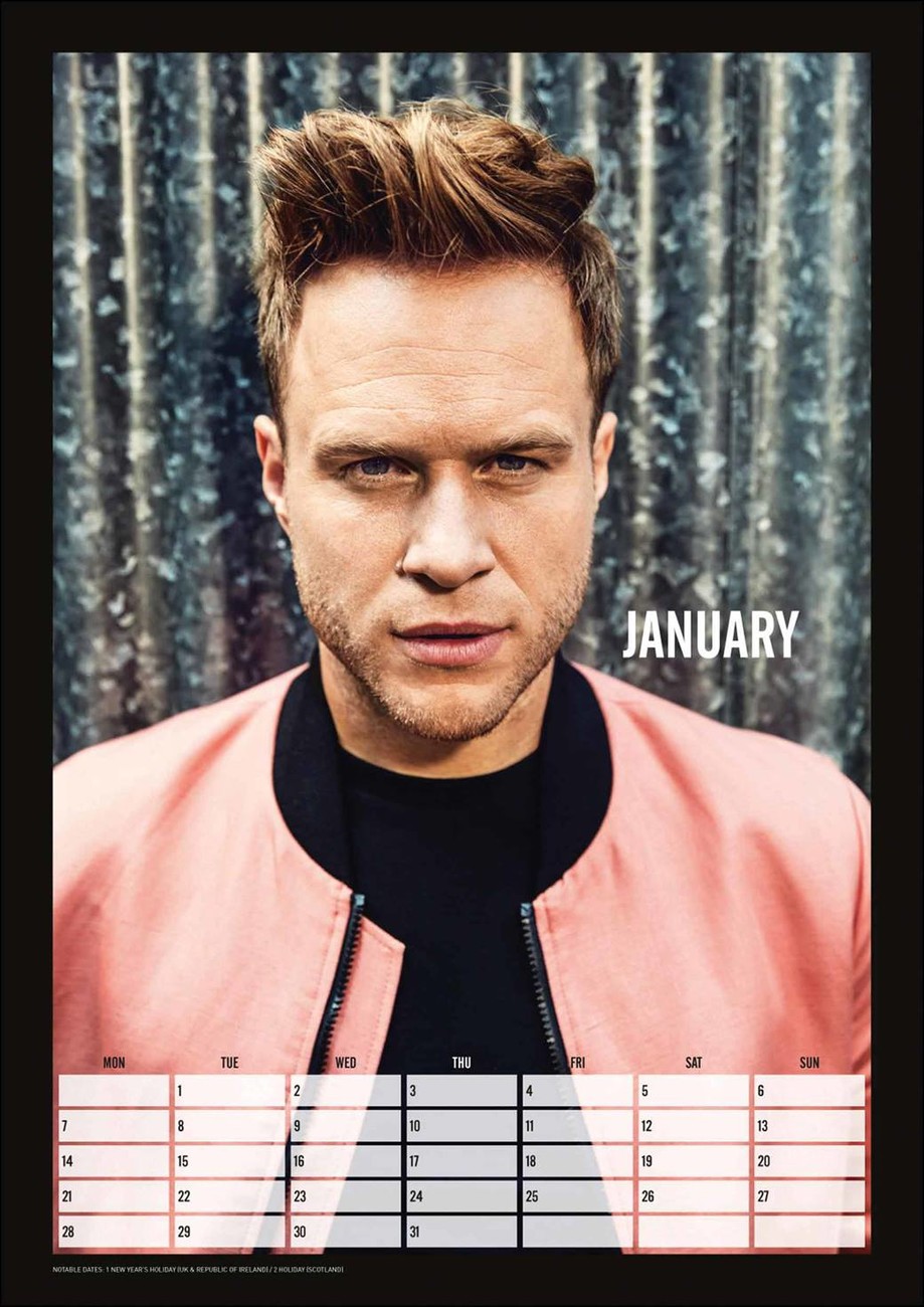 Olly Murs Calendarios de pared 2024 Consíguelos en Posters.es