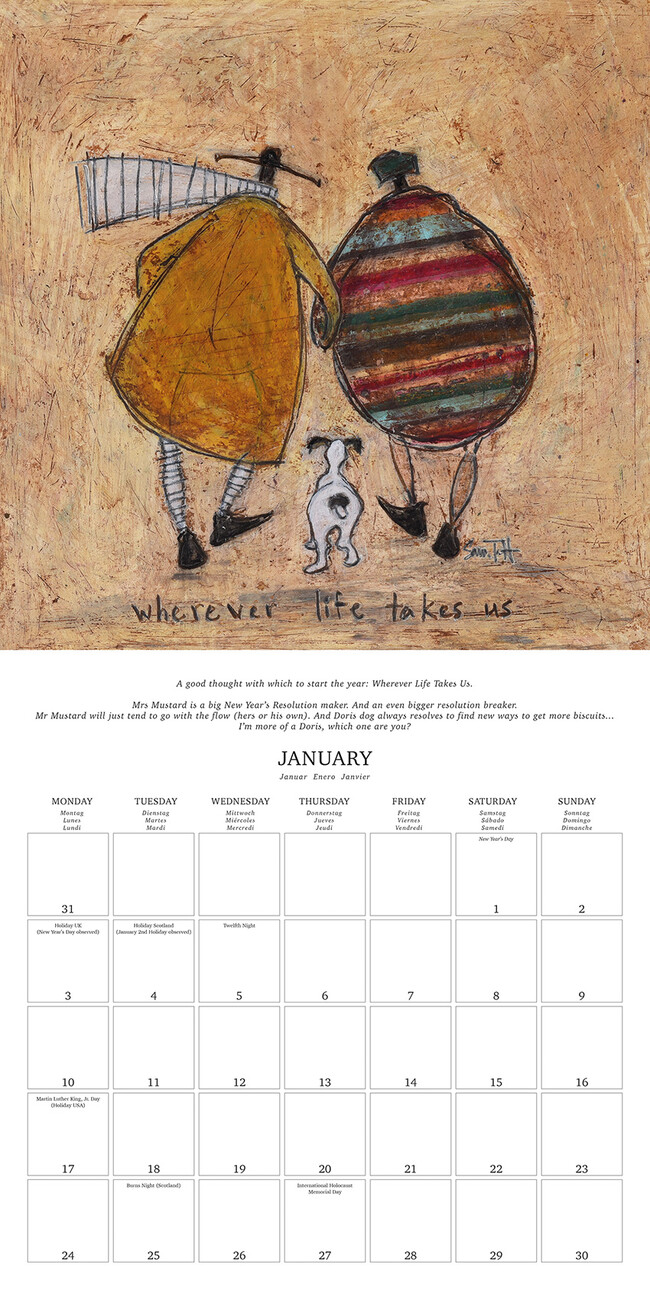 Sam Toft Calendarios de pared 2022 Consíguelos en Posters.es