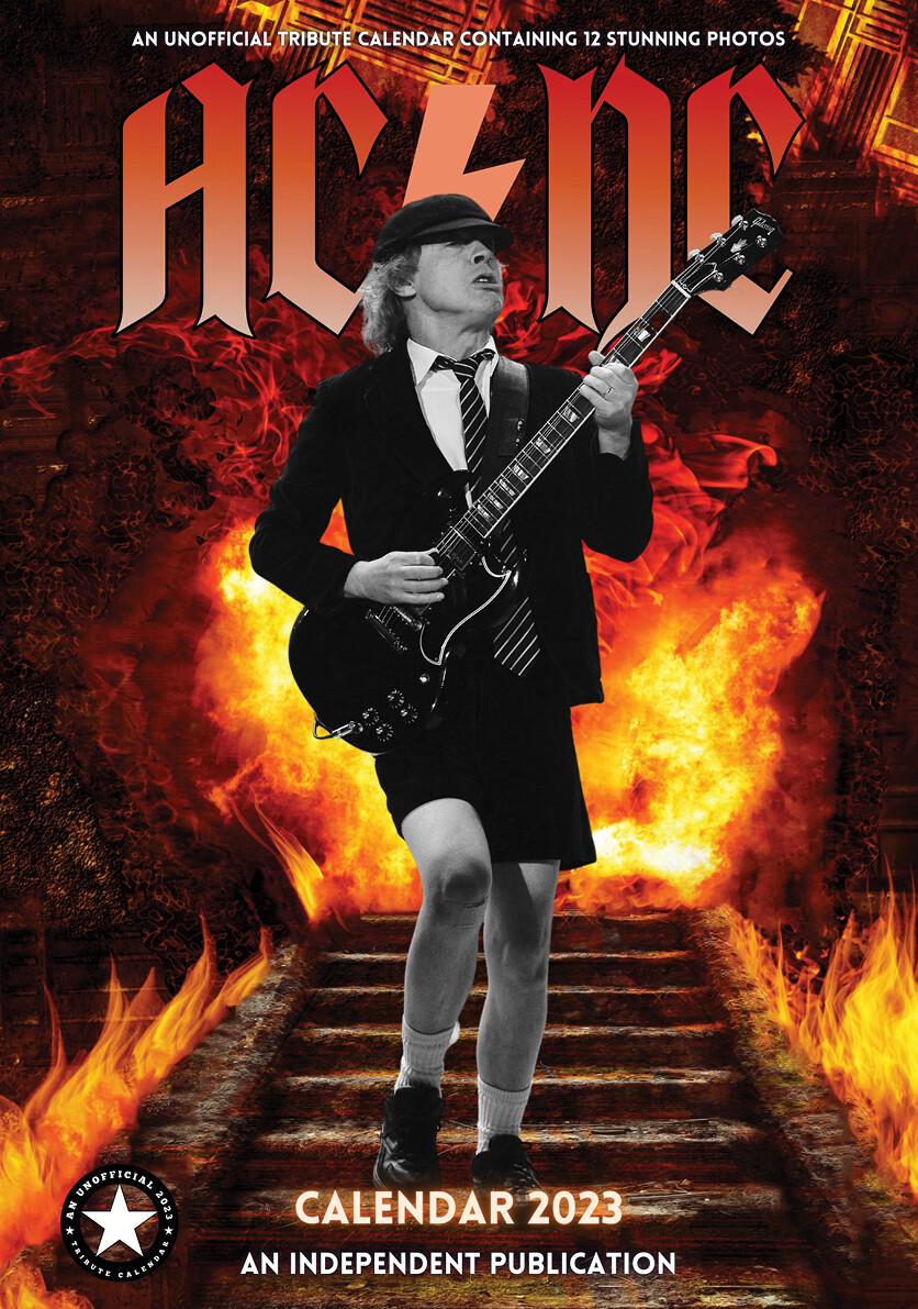 AC/DC Wall Calendars 2023 Buy at UKposters