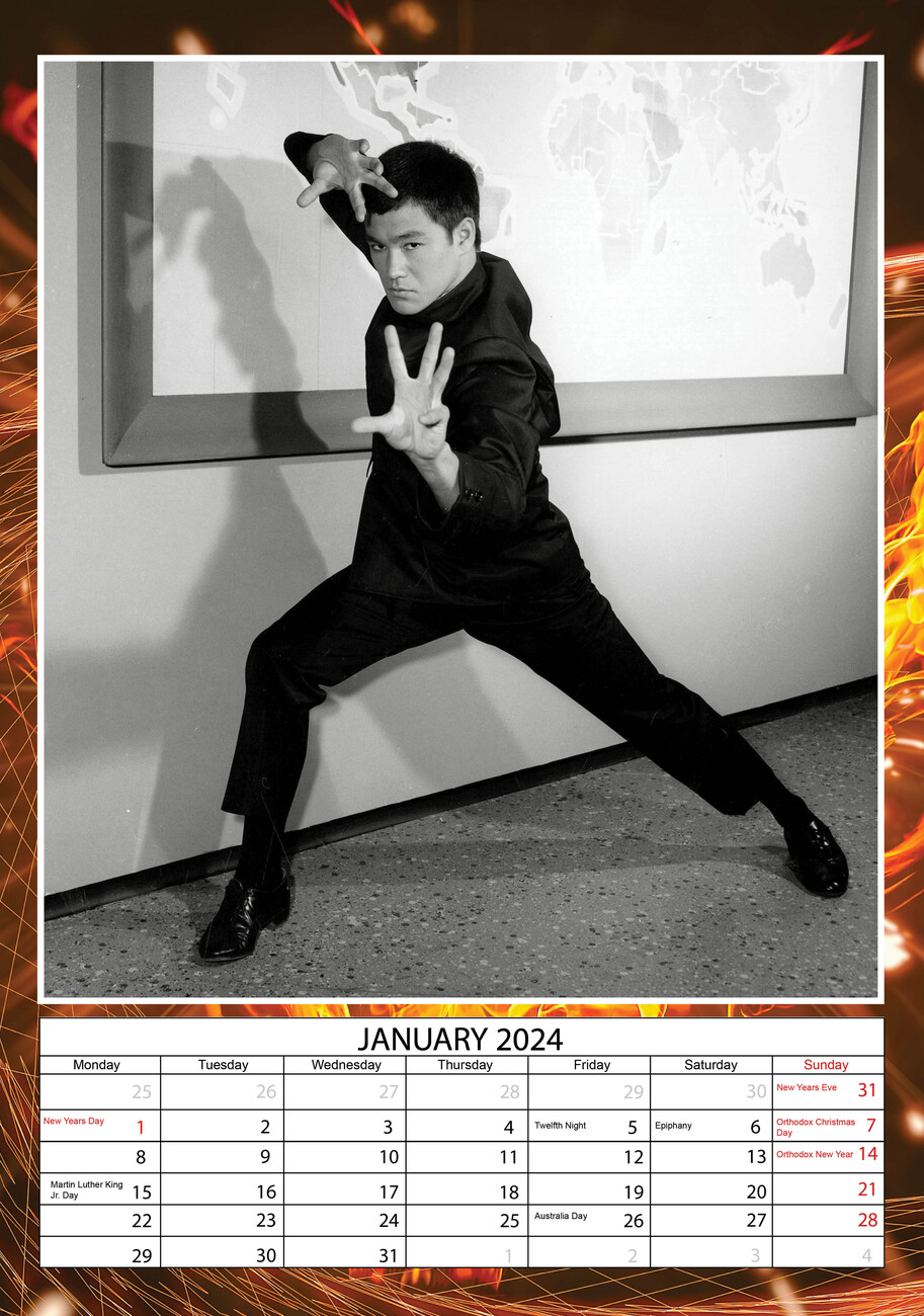 Bruce Lee Wall Calendars 2024 Buy At UKposters   Bruce Lee I168100 