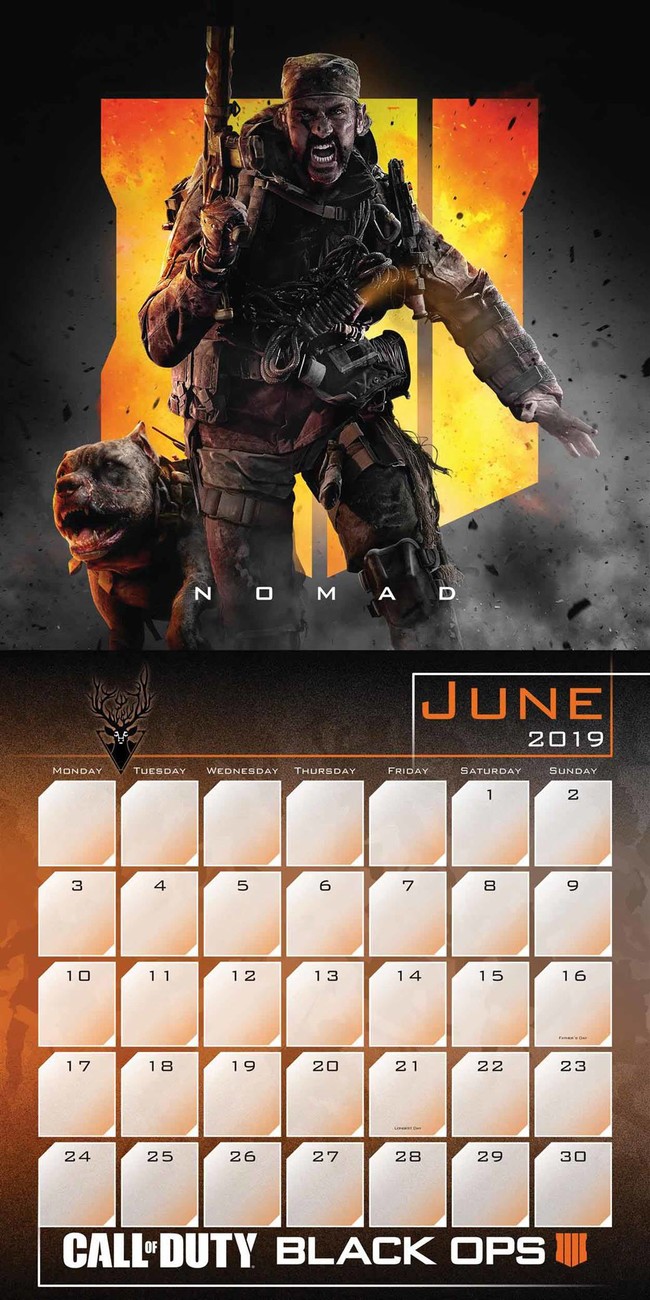 Call Of Duty Wall Calendars 2019 Buy at UKposters
