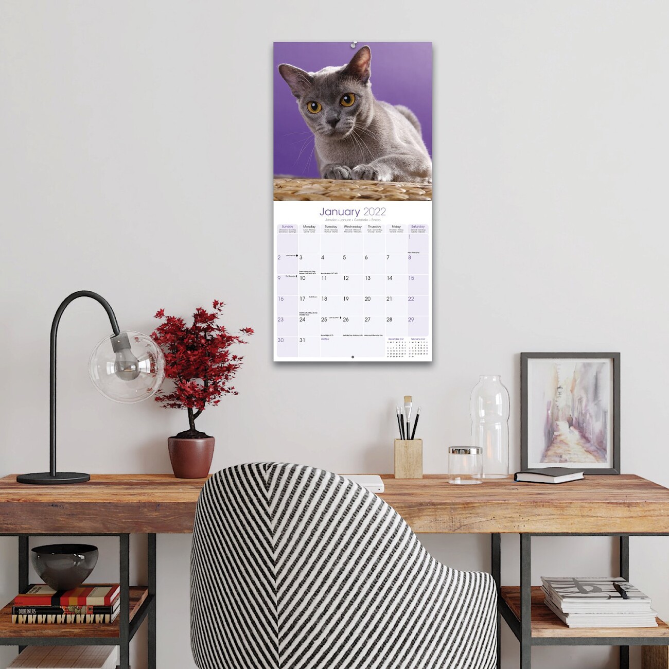 Cats - Burmese - Wall Calendars 2022 | Buy at UKposters