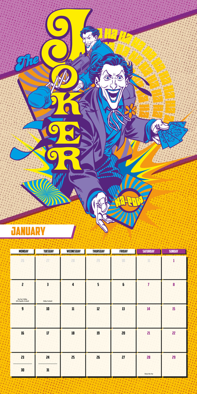 DC Comics - Wall Calendars 2024 | Buy at Europosters