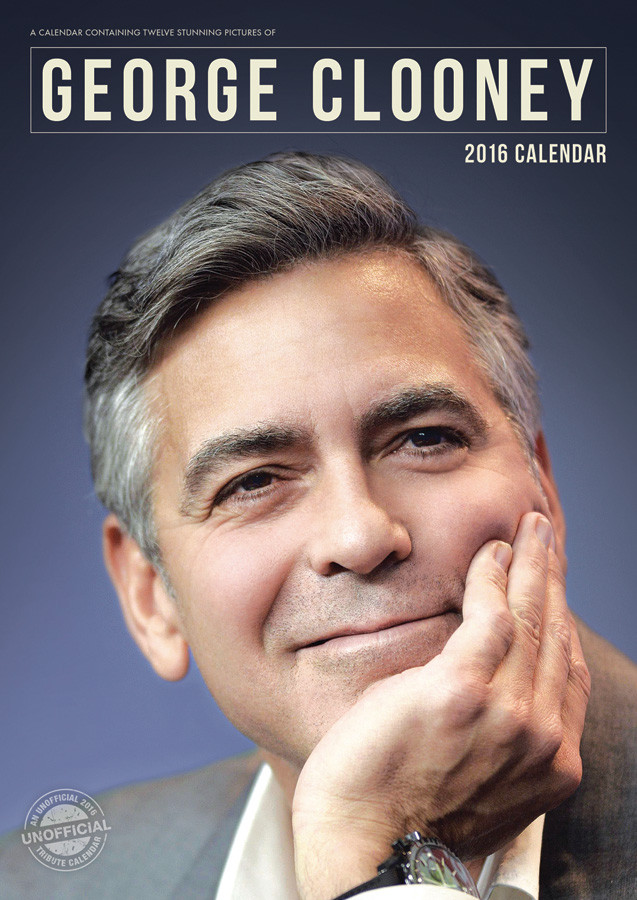 Clooney Wall Calendars 2016 Buy at Europosters