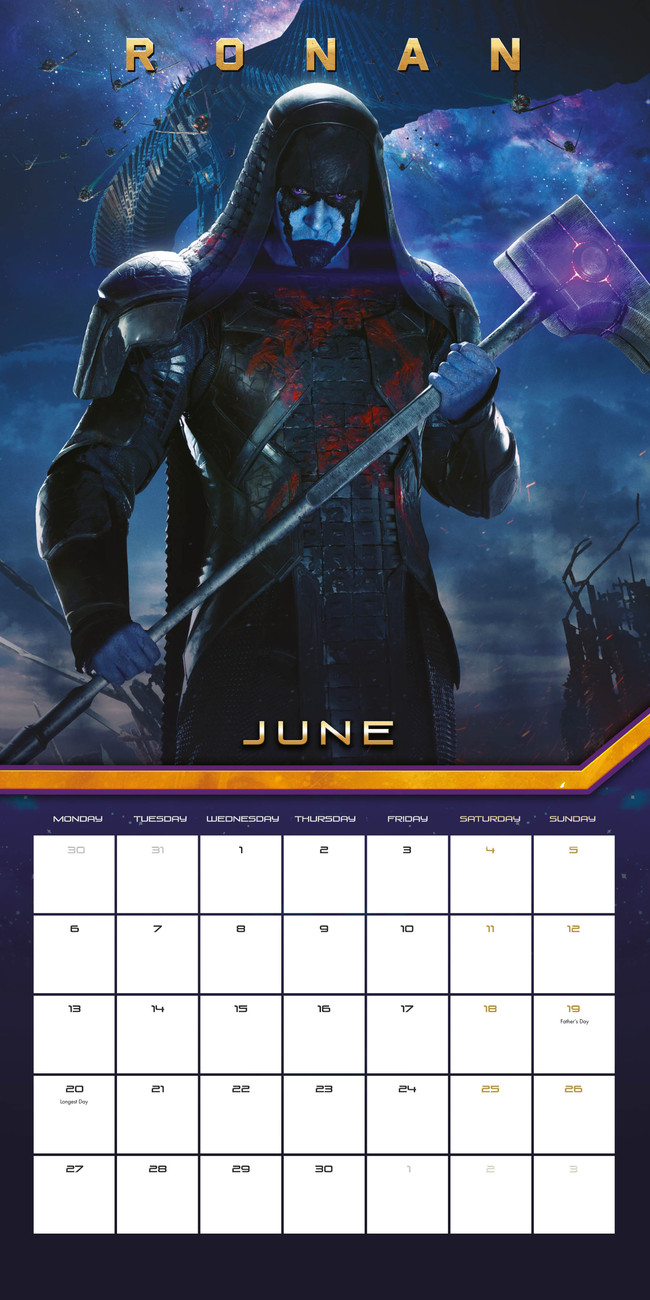 Guardians of the Galaxy Wall Calendars 2015 Buy at UKposters