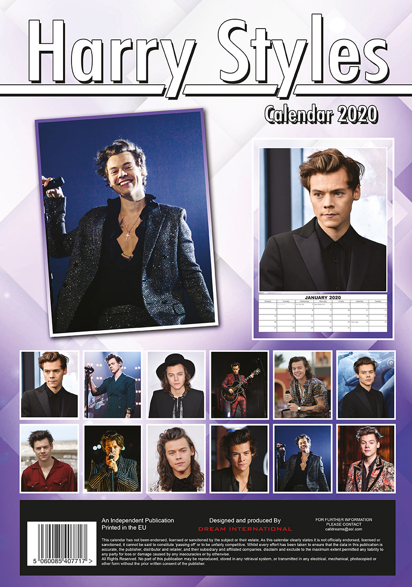 Harry Styles Wall Calendars 2024 Buy at Europosters