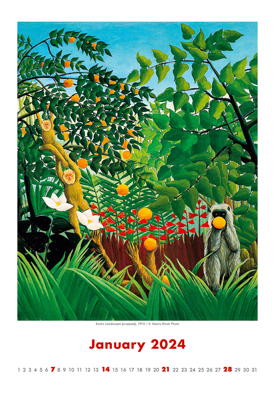 Henri Rousseau Art Naive Wall Calendars 2024 Buy At Europosters   Henri Rousseau Art Naive I168183 