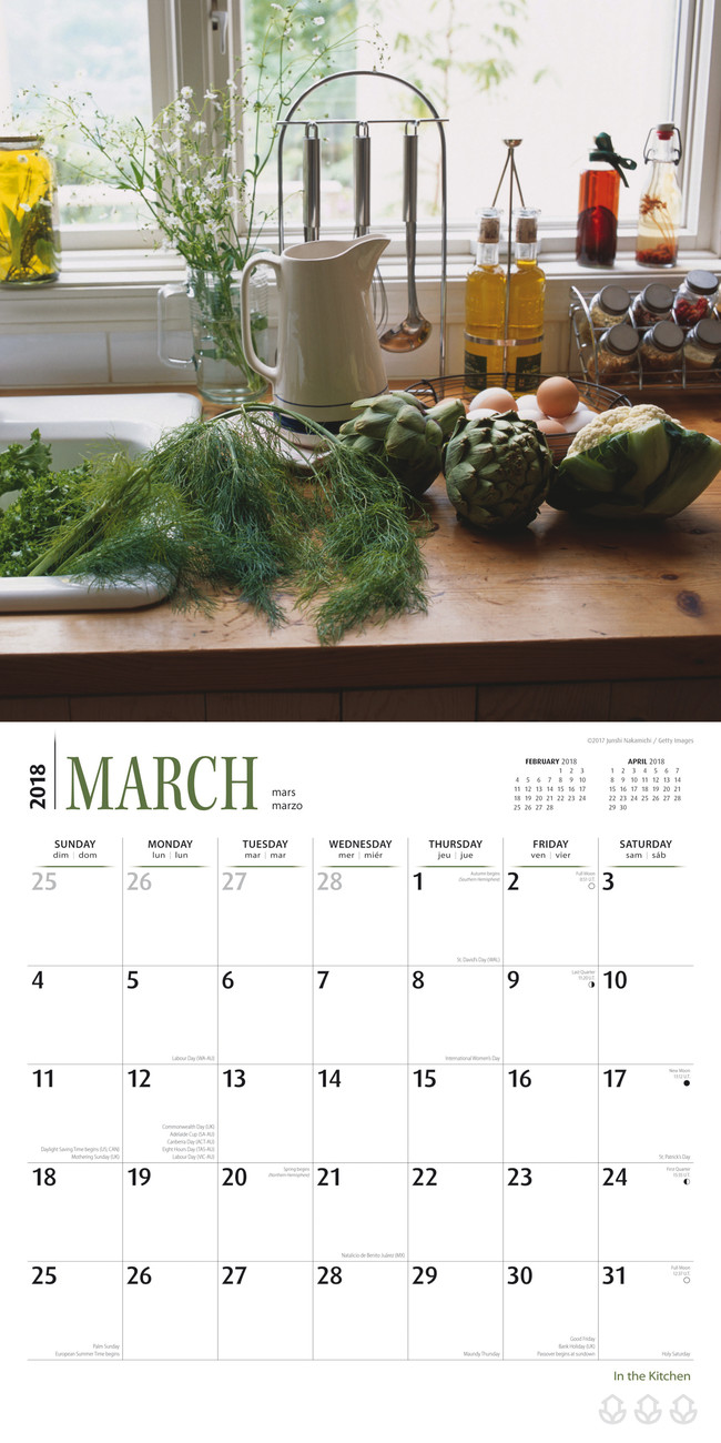 In the kitchen Wall Calendars 2024 Buy at Europosters