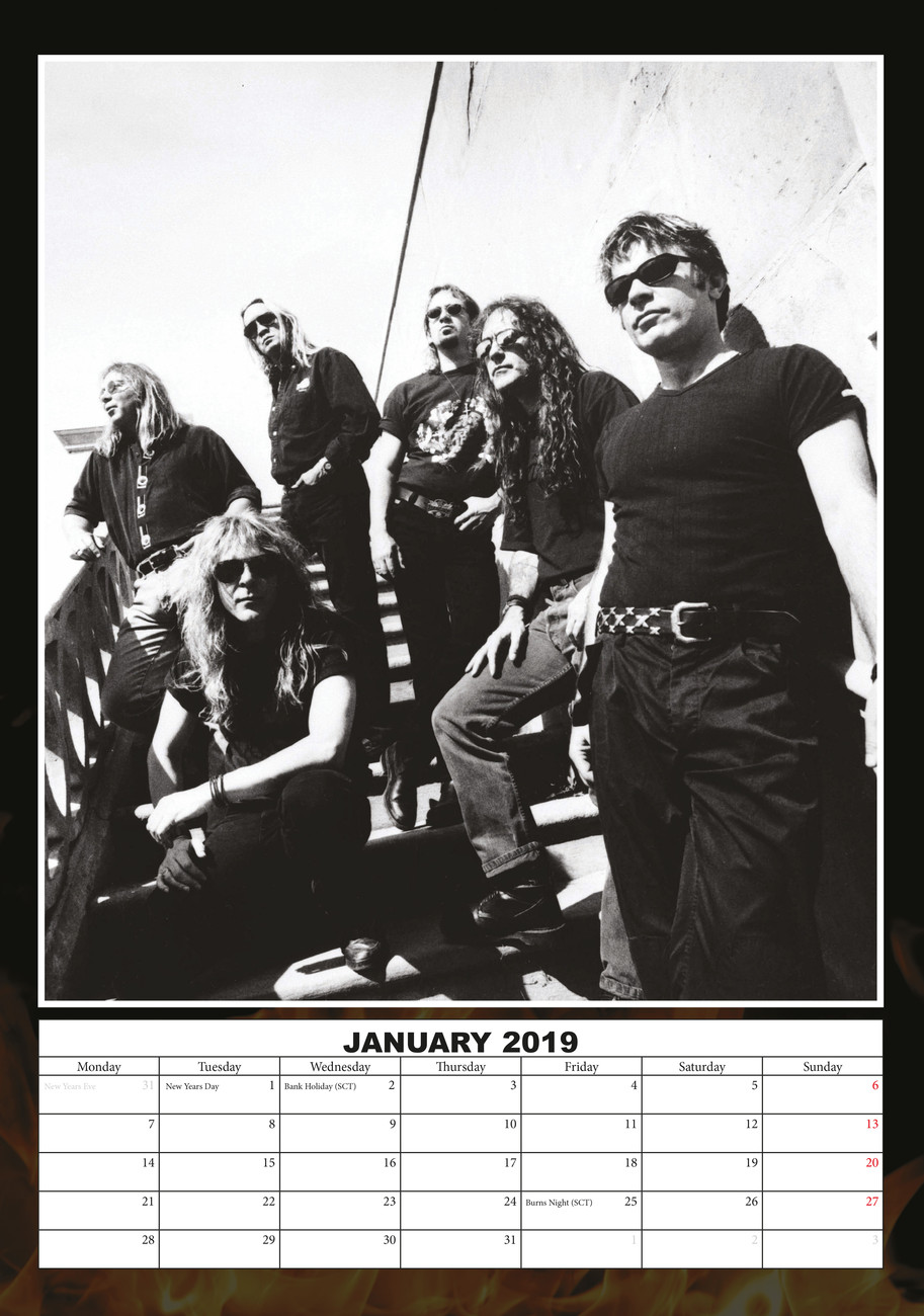 Iron Maiden Wall Calendars 2019 Buy at UKposters