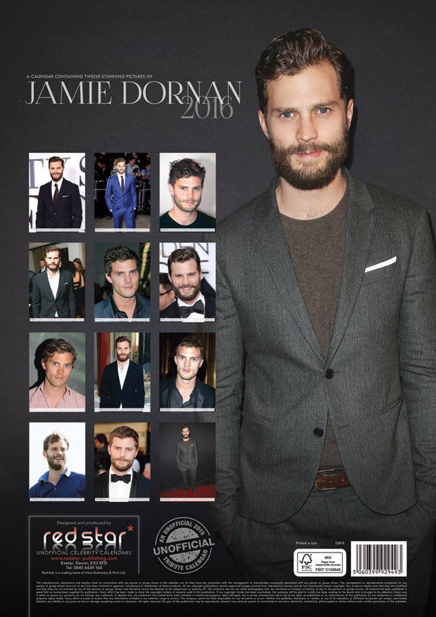 Calendrier Jamie Dornan 2023 Jamie Dornan - Wall Calendars 2016 | Large Selection