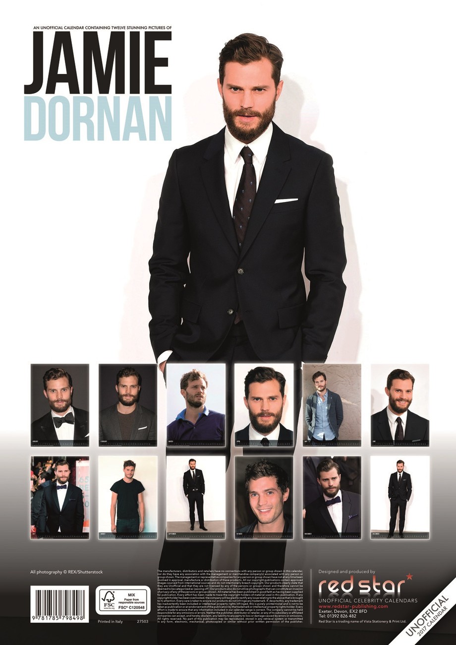 Calendrier Jamie Dornan 2023 Jamie Dornan - Wall Calendars 2017 | Large Selection