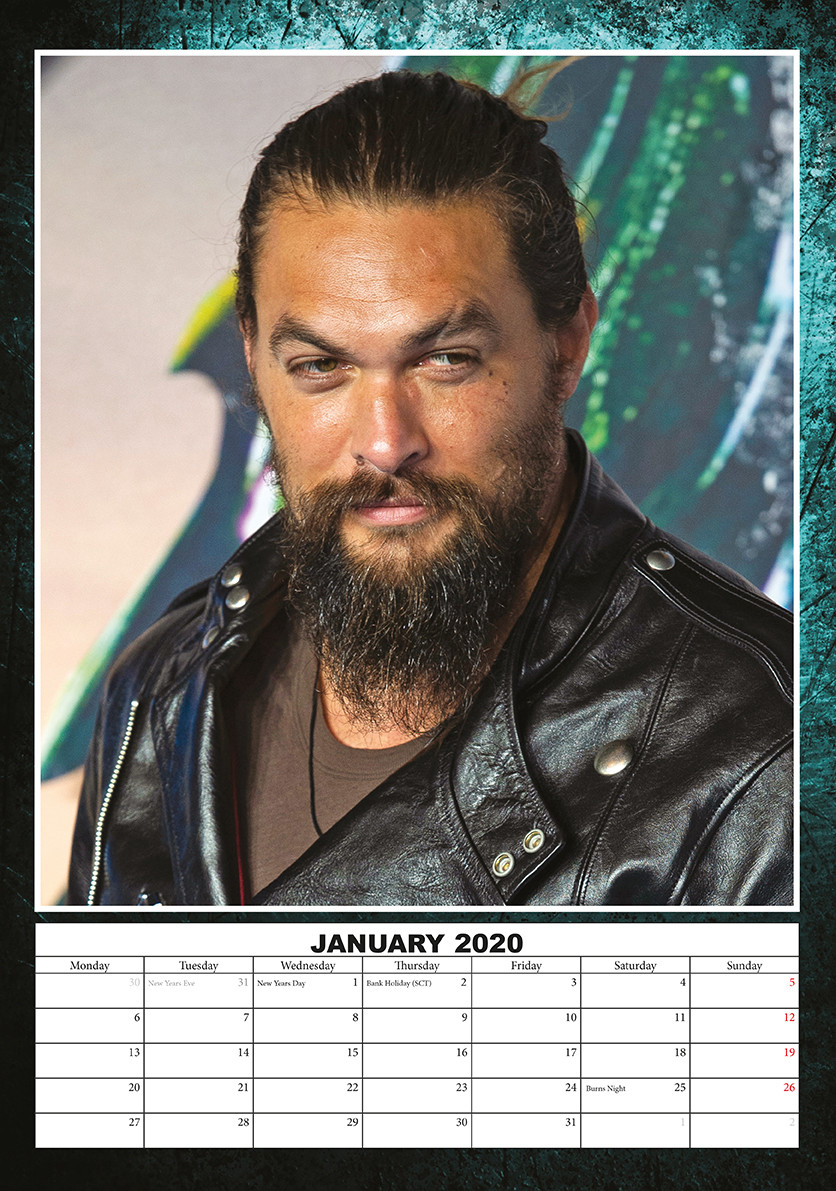 Jason Momoa Wall Calendars 2024 Buy at Europosters