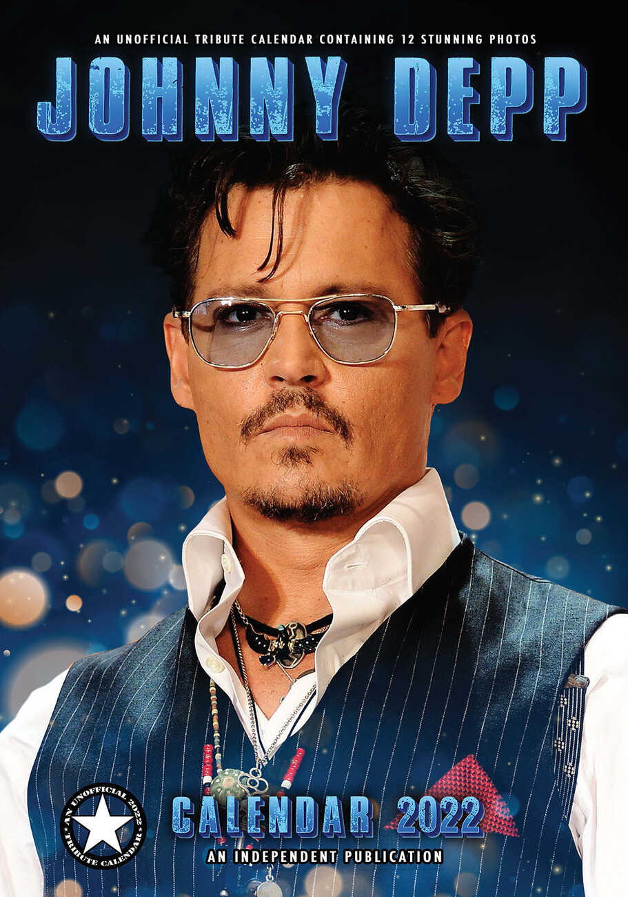 Johnny Depp Wall Calendars 2022 Buy at UKposters