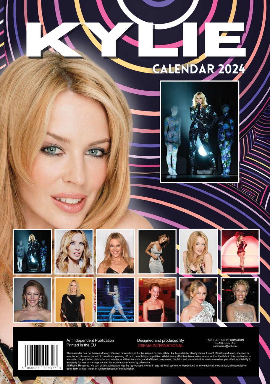 Kylie Minogue Wall Calendars 2024 Buy at UKposters