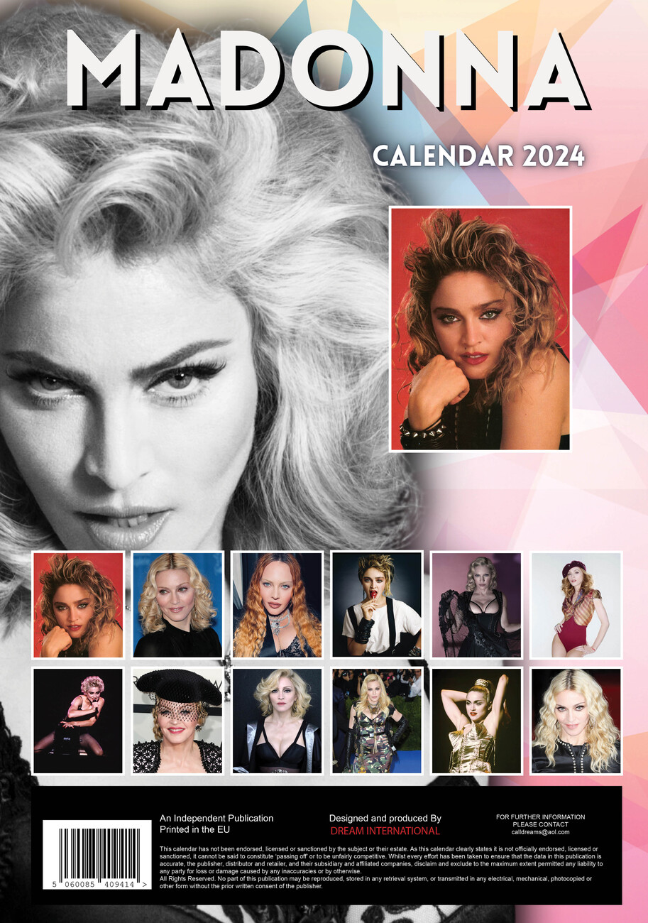 Madonna - Wall Calendars 2024 | Buy at UKposters