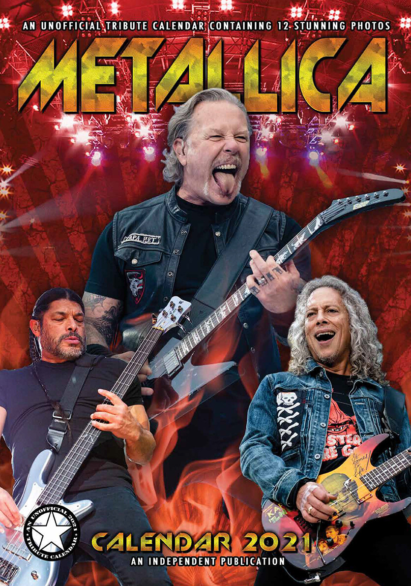 Metallica Wall Calendars 2021 Buy at UKposters