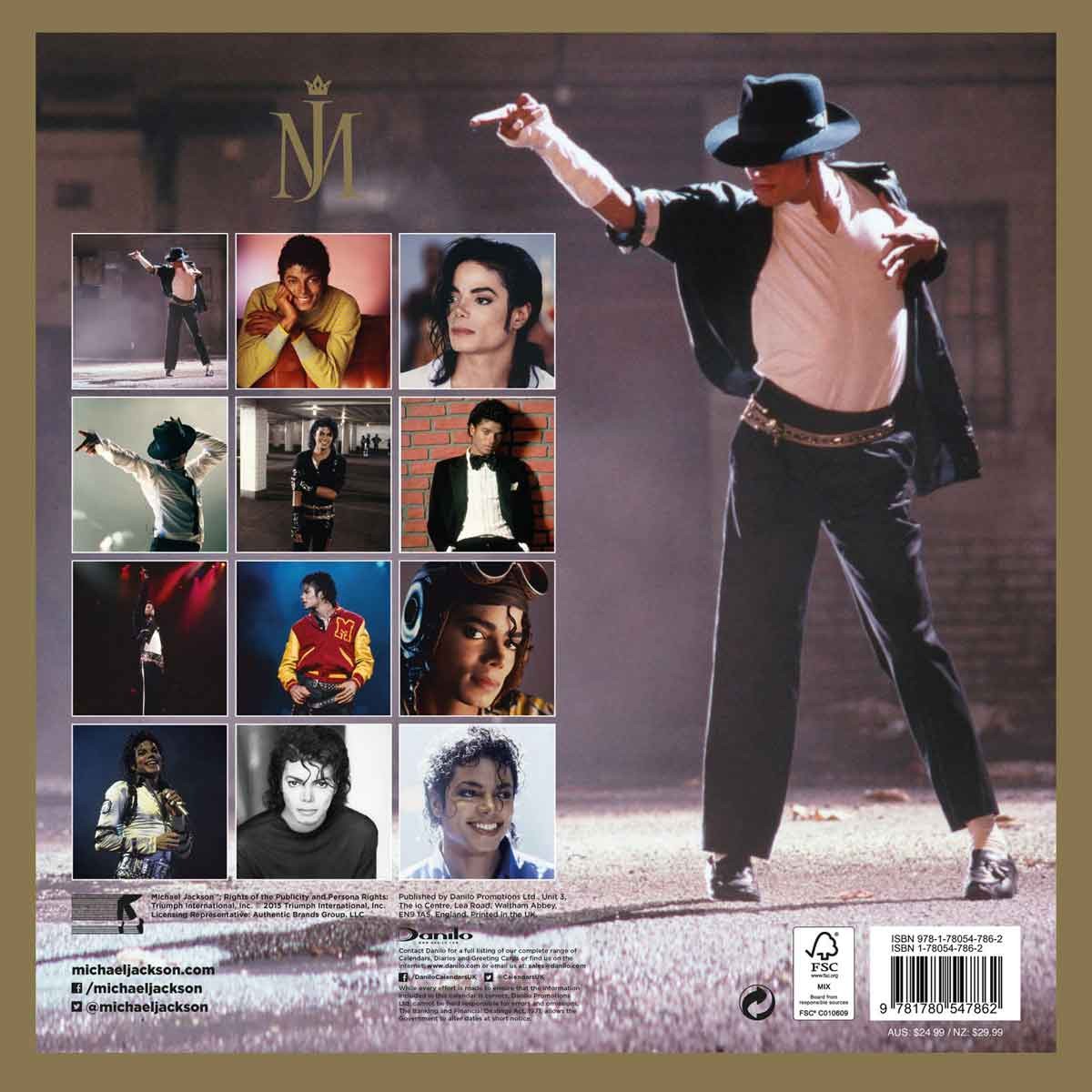 Michael Jackson Calendar 2025 