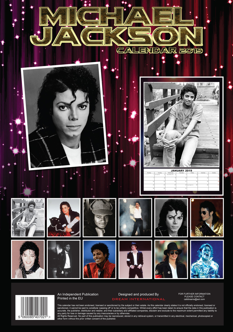 Michael Jackson Wall Calendars 2024 Buy at UKposters