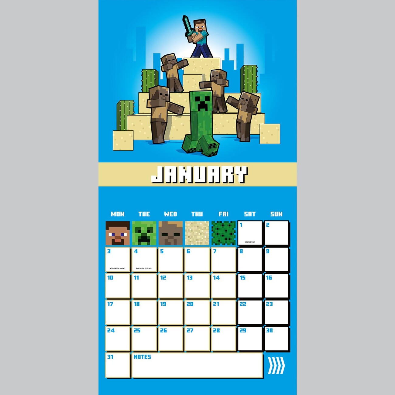 Minecraft Wall Calendars 2022 Buy at UKposters