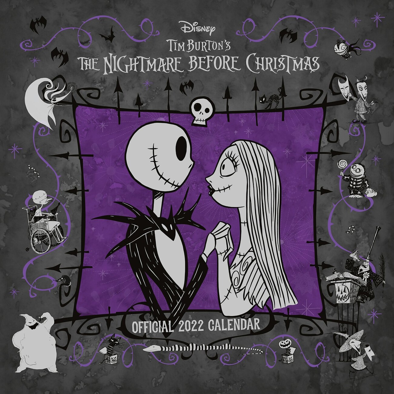 Nightmare Before Christmas Wall Calendars 2022 Buy at Europosters