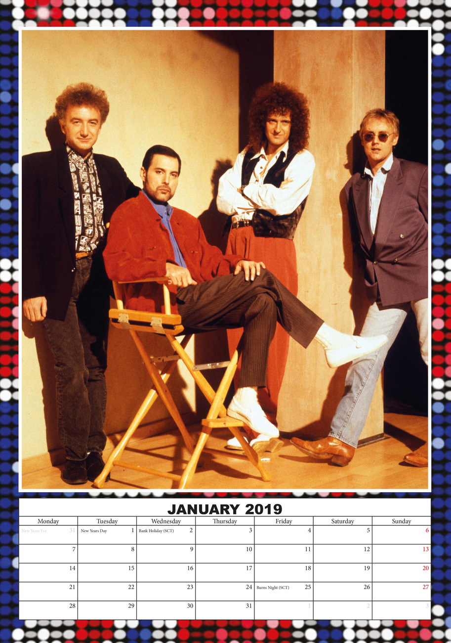 Queen Wall Calendars 2024 Buy at Europosters