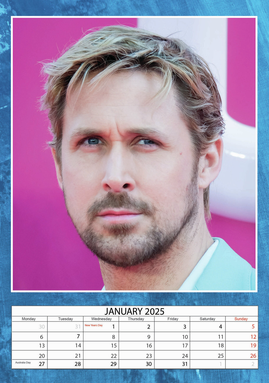 Ryan Gosling - Wall Calendars 2025 | Buy at UKposters